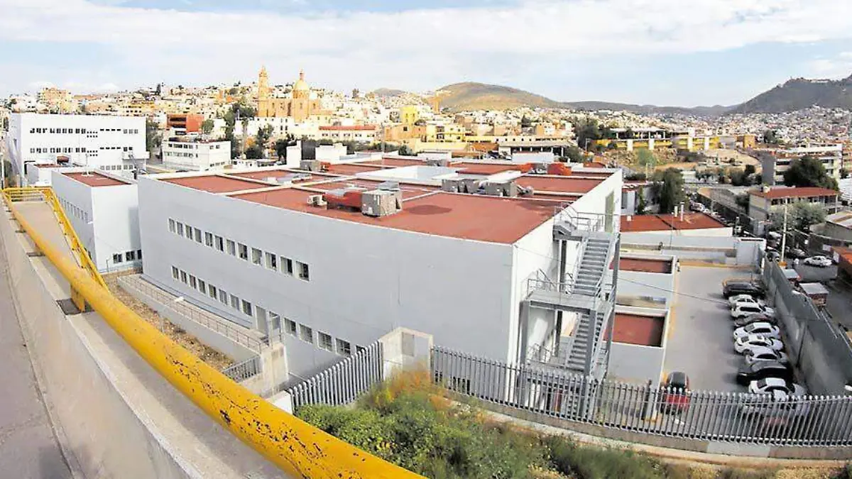 Panorámica de instalaciones del Hospital del Issste en Zacatecas